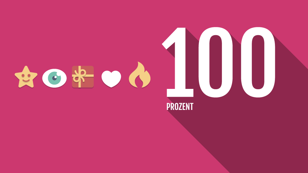 100 Prozent Lebendig